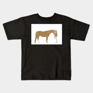 girl and horse Kids T-Shirt